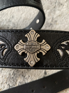 Nahast vöö Harley Davidson, suurus S (2 foto / 5)