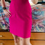 MONTON новое модное платье цвета фуксии № 38/M (фото #2)