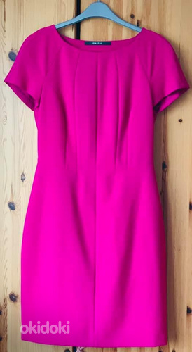 MONTON новое модное платье цвета фуксии № 38/M (фото #3)