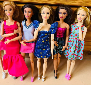 Barbie uus painduv nukk (mtm) valik (3 foto / 3)