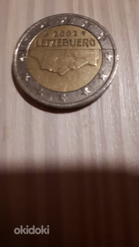 2 евро монета 2002 Letzebuerg / Luxembourg