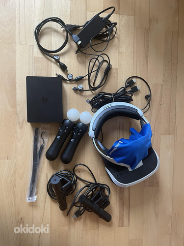 Playstation 4 PRO 1TB Konsool + VR + Move puldid ja Mängud. (foto #2)