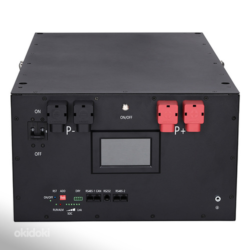 Akupank 15,7 kWh – LifePO4, 51.2V – Tugevas metallkorpuses