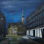 Õlimaal lõuendil 38 x 34 cm Õhtuse Tallinna seeriast (foto #1)