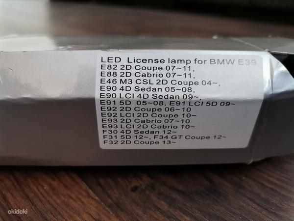 M: BMW LED numbrituled (foto #2)