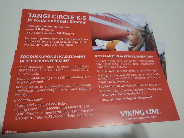 Viking Line soodus kaart reisile Soome koos autoga (foto #2)
