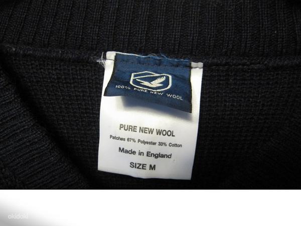 100% шерстяной британский военный матросский свитер Сделано в Великобритании (фото #2)