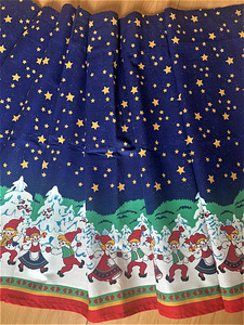 Uus jõulu ülakardin K 60 cm x L 206 cm (8 foto / 8)