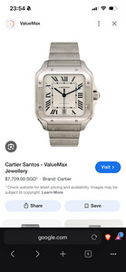 Cartier Santos meeste käekell (6 foto / 6)