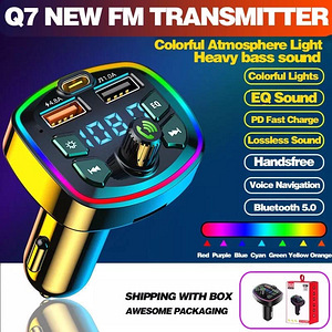 Viimased!!! FM Transmitter + integreeritud heli Equalizer (1 foto / 6)