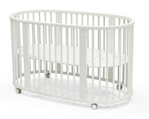 Stokke Sleepi mini voodi + lapsevoodi (0-36kuud), valge (7 foto / 8)