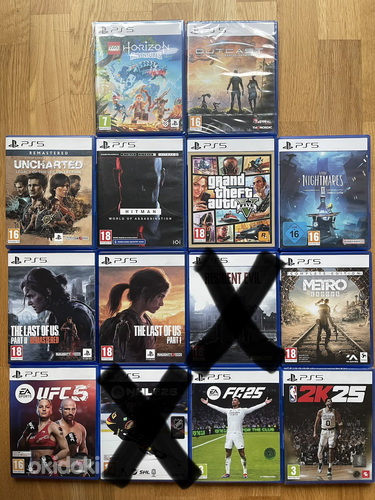 Sony PS5 mängud