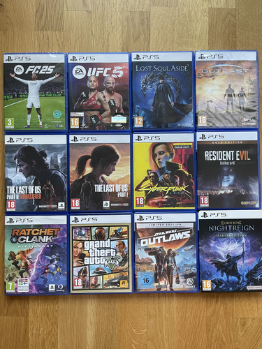 Sony PS5 mängud