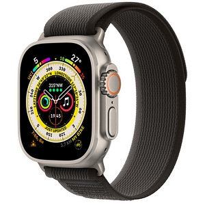 Apple Watch Ultra TitaniumCase Black/Gray Trail Loop S/M (1 foto / 2)