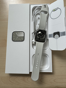 Apple Watch Series 9 GPS + Cellular, 45 mm, Stainless Steel (2 foto / 2)