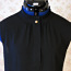 Calvin Klein новая черная праздничная блузка, M (фото #3)