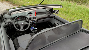 Peugeot 206cc kabriolett (5 foto / 8)