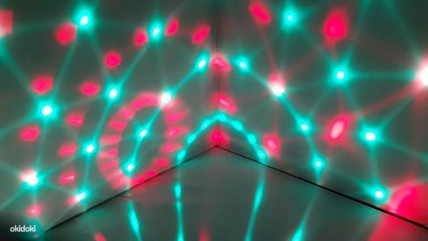 3W LED RGB мини диско шар (фото #3)