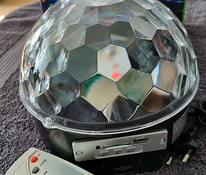LED RGB Diskokera (mikrofoni ja mp3 võimalusega)