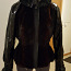 Кожаная куртка с натуральным мехом, размер S-M (фото #1)