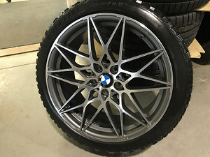 Диски BMW 19 дюймов (5x112 et30 19x8,5) (3 фото из 3)