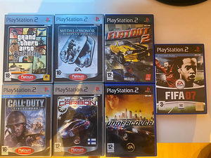 Playstation 2 с играми (4 фото из 4)