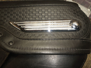 Harley Davidson kohvrid Road King. Nahast korpused HD-ga. (6 foto / 6)