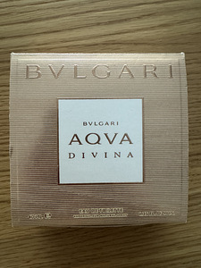 Bvlgari AQVA DIVINA EDT, 40 мл (~38 мл)