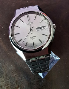 Seiko Rare vintage Seiko JDM QR Quartz 3003 day date (1 foto / 9)