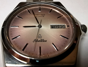 SEIKO SILVER WAVE ORIGINAL QUARTZ 1980 Detcember Rare (6 foto / 10)