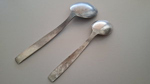 Tallinna Juveelitehase serveerimislusikad 21cm ja 17,5cm (2 foto / 2)