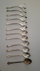 Tallinna Juveeli teelusikad ALP UUSHÕBE Elegant 12 tk 14,5cm (1 foto / 3)