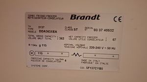 Brandt külmik (2 foto / 3)