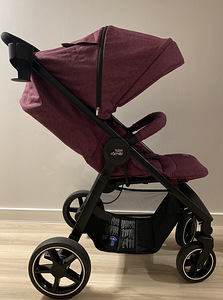 Britax Romer spordikäru B-Agile M, Cherry vein (3 foto / 8)