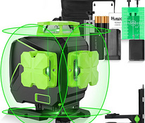 Huepar 16 Lines Self-Levelling Laser Level 4 x 360° Uus