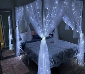 3*3m LED kardin jõulutuled peotuled relax ambient light (2 foto / 5)