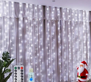 3*3m LED kardin jõulutuled peotuled relax ambient light (4 foto / 5)
