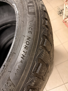 285/45/21 Michelin Xice North4 SUV 113T XL 6-7mm (uued 8,3) (4 foto / 4)