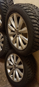 Оригинальные литые диски Vw 17 дюймов 5×112 (6 фото из 6)