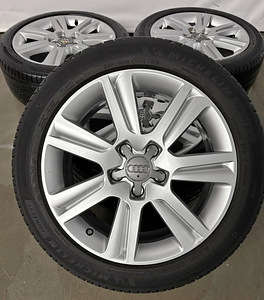 Оригинальные диски Audi 5×112 с хорошими летними шинами (2 фото из 2)