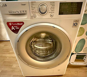 Vähekasutatud kvaliteetne pesumasin Lg Direct Drive 7 kg. (1 foto / 2)
