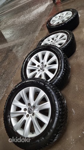 Vw Tiguan originaal 17 luveljed koos Michelin naastrehvidega