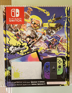 Nintendo Switch Oled Splatoon 3 LIMITED EDITION (7 фото из 7)