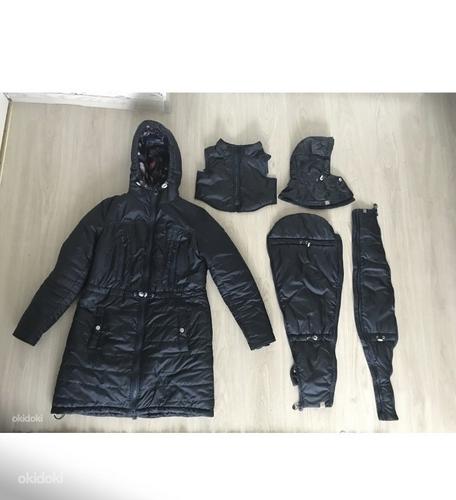Зимняя куртка(пальто) для беременных L-XL р. (фото #2)