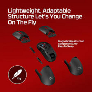 Alloy Origins 65 - Red & HyperX Pulsefire Saga Pro Wrls Hiir (4 foto / 9)