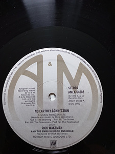 Rick Wakeman "No earthly connection" UK (2 foto / 3)