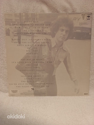 Billy Joel "Greatest Hits vol I & vol II" 2LP (foto #4)