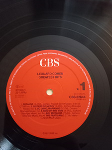 Leonard Cohen "Greatest Hits" (3 foto / 4)