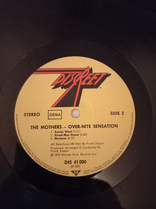 The Mother "Over-nite-sensation" (3 foto / 4)