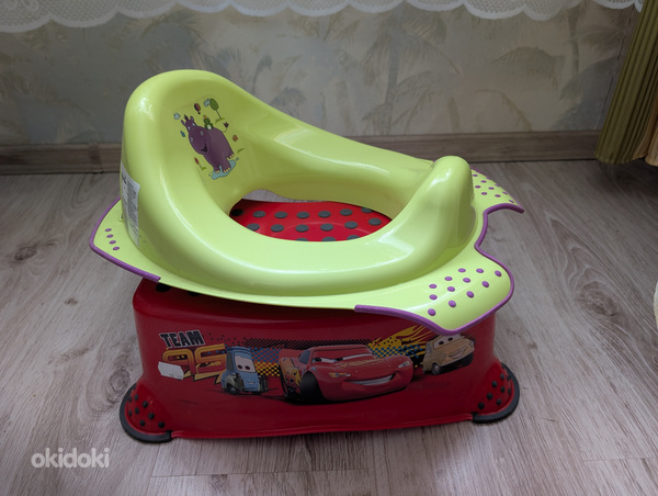 БЕСПЛАТНО детское сиденье для унитаза, ступенька / подставка
